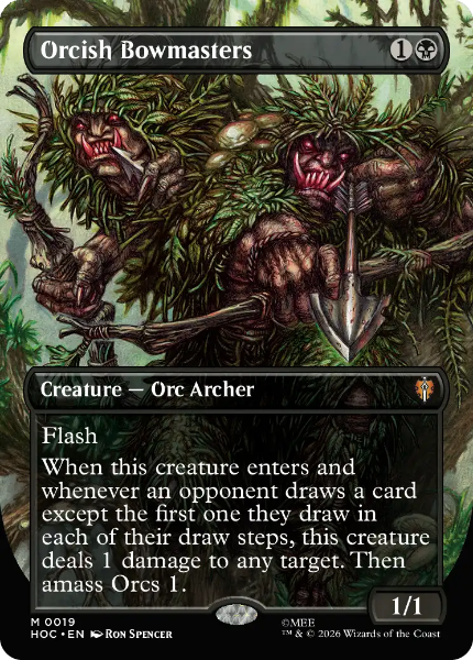 Sammelkarten MTG Orcish Bowmasters HOC #19 Foil (ENG)