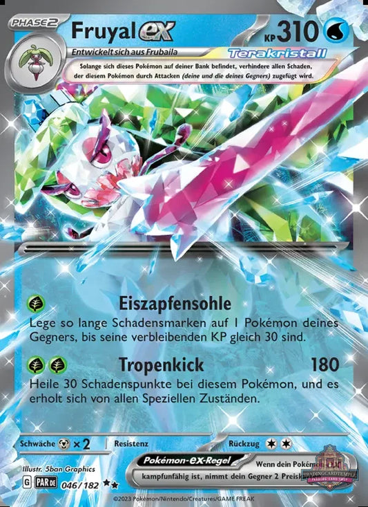 Sammelkarten Pokemon Fruyal ex 046/182