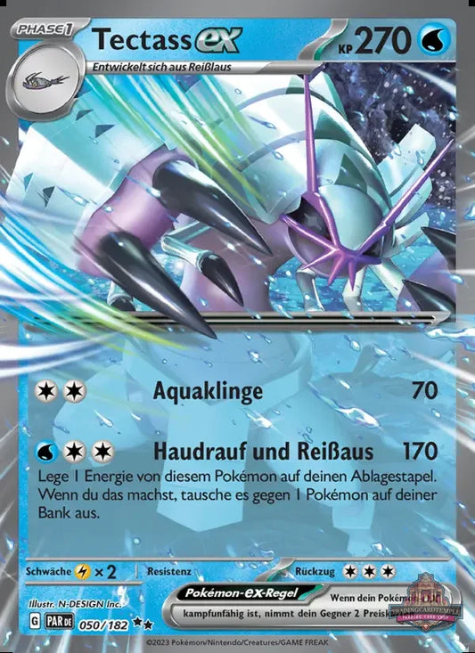 Sammelkarten Pokemon Tectass ex 050/182