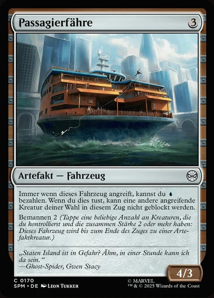 Sammelkarten MTG Passagierfähre SPM #170 (DEU)