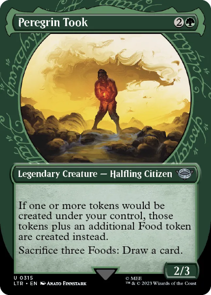 Sammelkarten MTG Peregrin Took LTR #315 