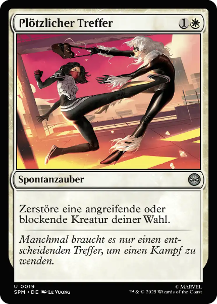 Sammelkarten MTG Plötzlicher Treffer SPM #19