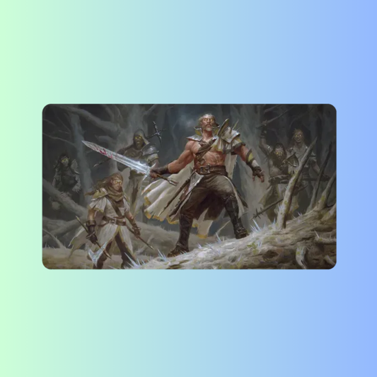 Magic The Gathering Spielmatte - Double Sided Playmat Tovolar 61x34 TradingCard Temple