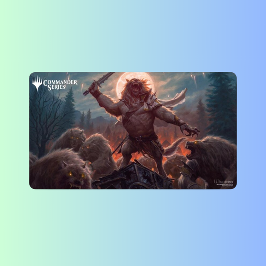Magic The Gathering Spielmatte - Double Sided Playmat Tovolar 61x34 TradingCard Temple