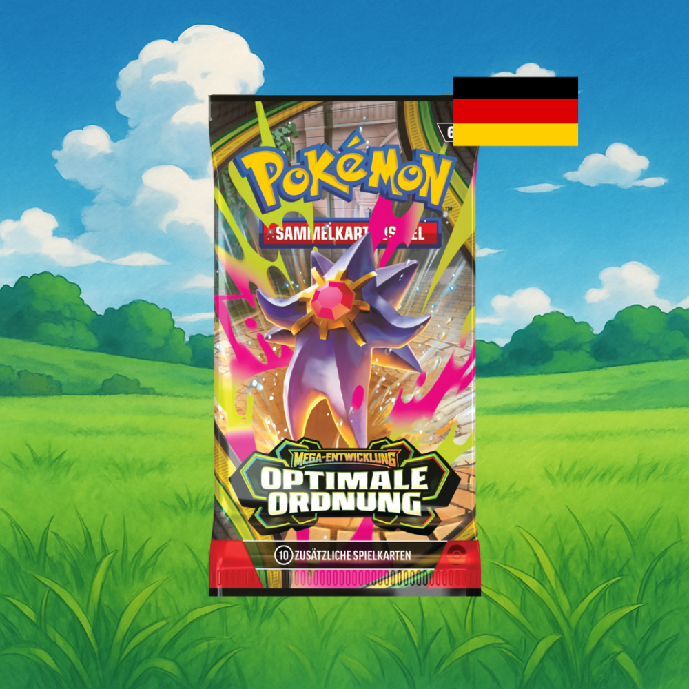 Pokemon Mega Entwicklung Optimale Ordnung Booster Deutsch Starmie