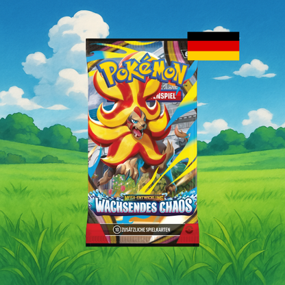 Pokemon Wachsendes Chaos Booster  Pyroleo