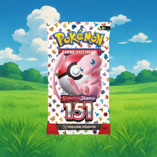 Pokemon Karmesin & Purpur 151 Booster