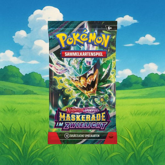 Pokemon Karmesin & Purpur Maskerade im Zwielicht Booster