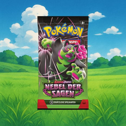 Pokemon Karmesin & Purpur Nebel der Sagen Booster