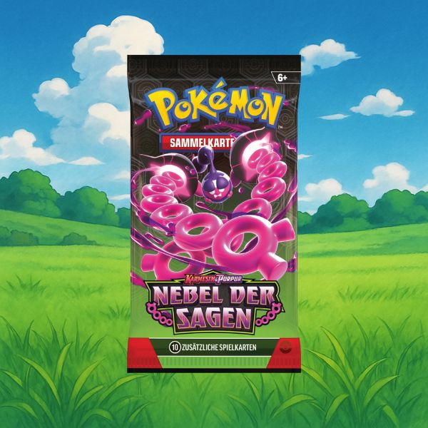 Pokemon Karmesin & Purpur Nebel der Sagen Booster