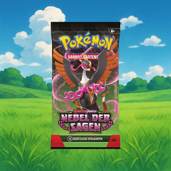 Pokemon Karmesin & Purpur Nebel der Sagen Booster