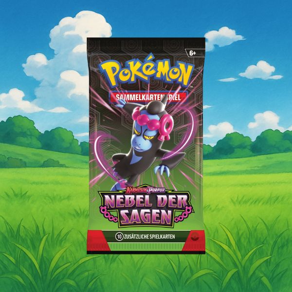 Pokemon Karmesin & Purpur Nebel der Sagen Booster