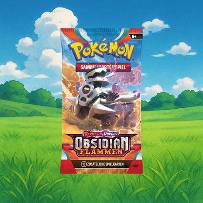 Pokemon Karmesin & Purpur Obsidianflammen Booster