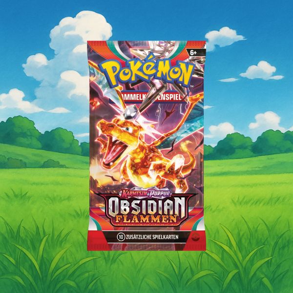 Pokemon Karmesin & Purpur Obsidianflammen Booster