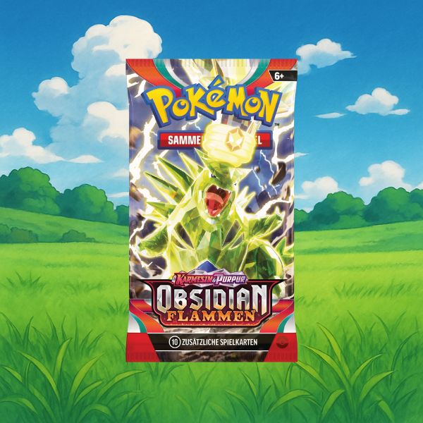 Pokemon Karmesin & Purpur Obsidianflammen Booster