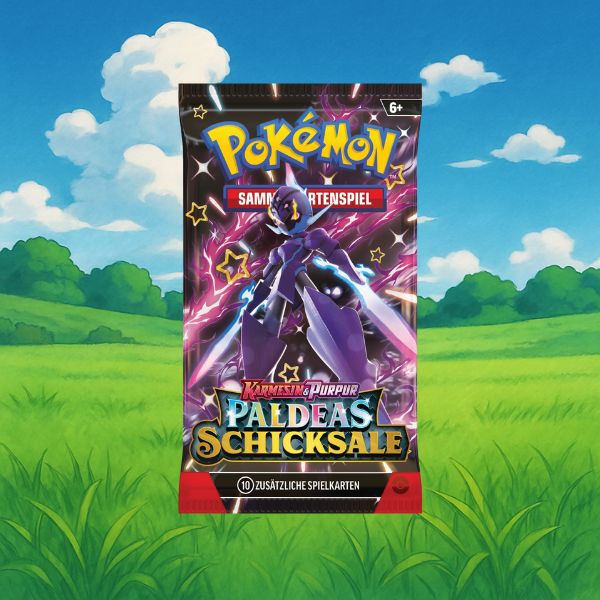 Pokemon Karmesin & Purpur Paldeas Schicksale Booster