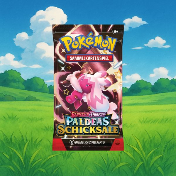 Pokemon Karmesin & Purpur Paldeas Schicksale Booster