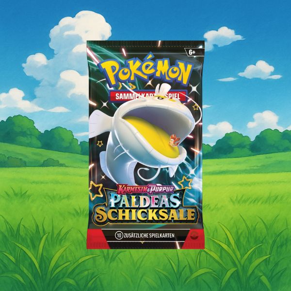 Pokemon Karmesin & Purpur Paldeas Schicksale Booster 