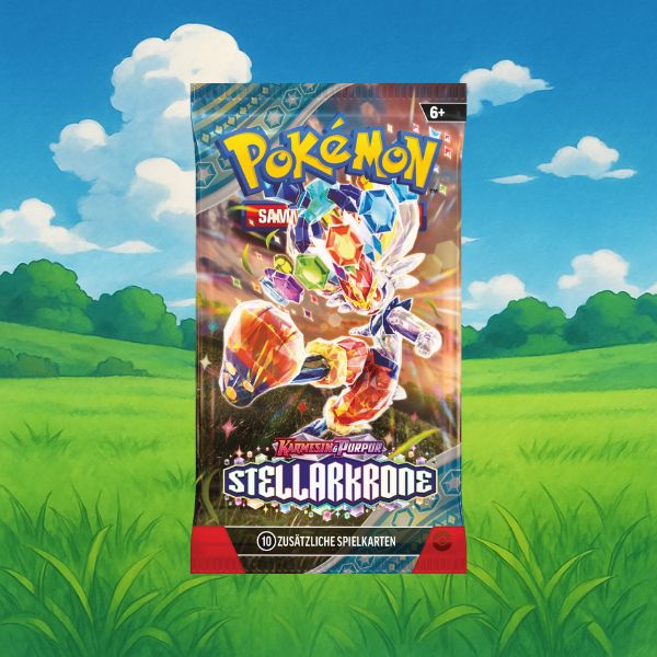 Pokemon Karmesin & Purpur Stellarkrone Booster 2