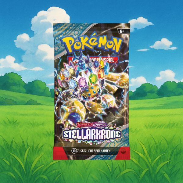 Pokemon Karmesin & Purpur Stellarkrone Booster 
