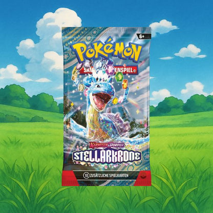 Pokemon Karmesin & Purpur Stellarkrone Booster Lapras