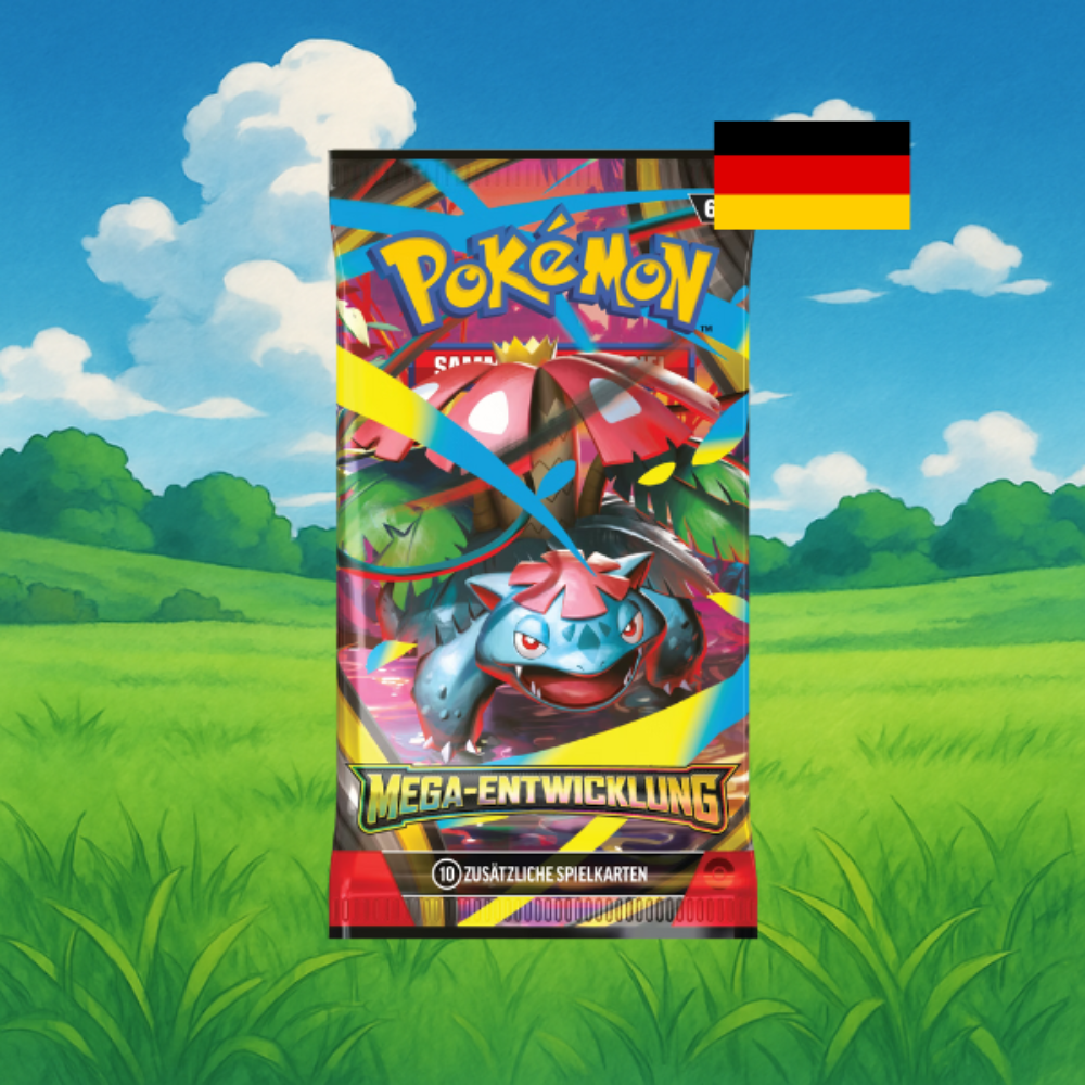 Pokemon Mega-Entwicklung deutsches Booster 