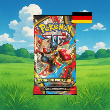 Pokemon Mega-Entwicklung deutsches Booster