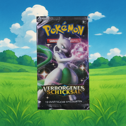 Pokemon Sonne & Mond Verborgenes Schicksal Booster Mewtu
