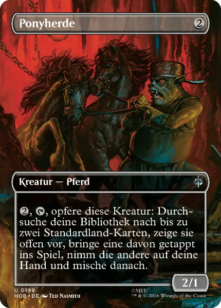 Sammelkarten MTG Ponyherde HOB #199 (DEU)