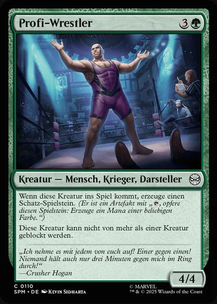 Sammelkarten MTG Profi-Wrestler SPM #110 (DEU)