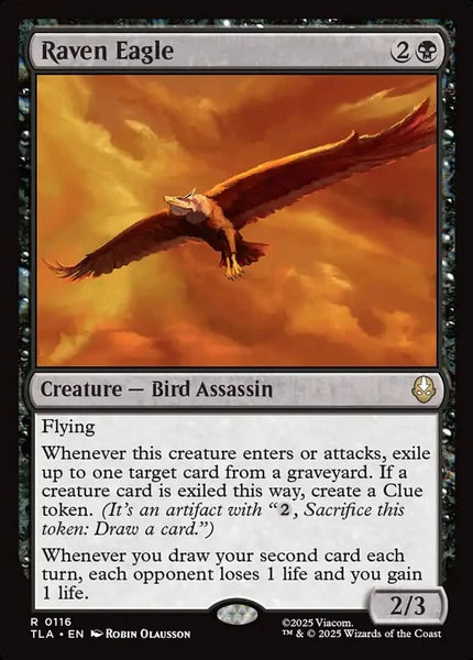 Sammelkarten MTG Raven Eagle TLA #116 (ENG)