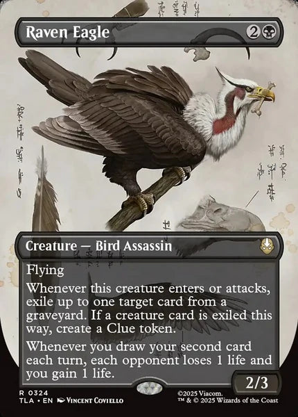 Sammelkarten MTG Raven Eagle TLA #324 (ENG)