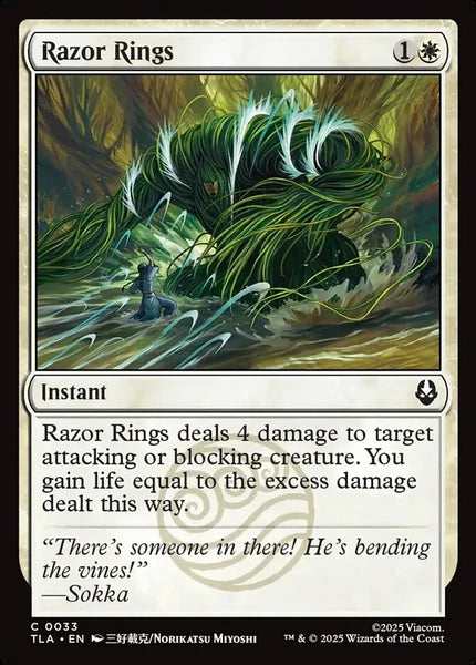 Sammelkarten MTG Razor Rings TLA #33 (ENG)