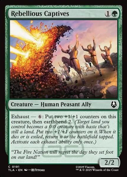 Sammelkarten MTG Rebellious Captives TLA #191 (ENG)