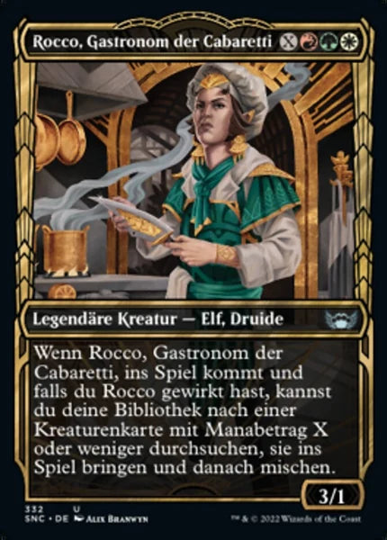 Sammelkarten MTG Rocco, Gastronom der Cabaretti SNC #332 (DEU)