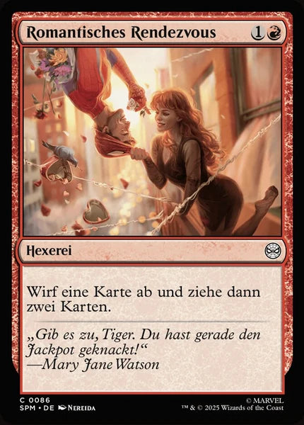 Sammelkarten MTG Romantisches Rendezvous SPM #86 (DEU)