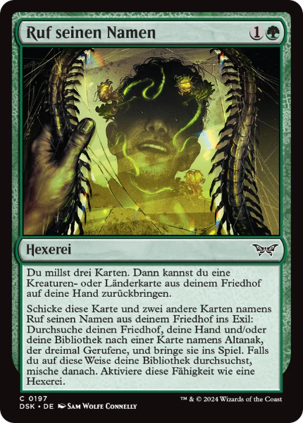 Sammelkarten MTG Ruf seinen Namen DSK #197