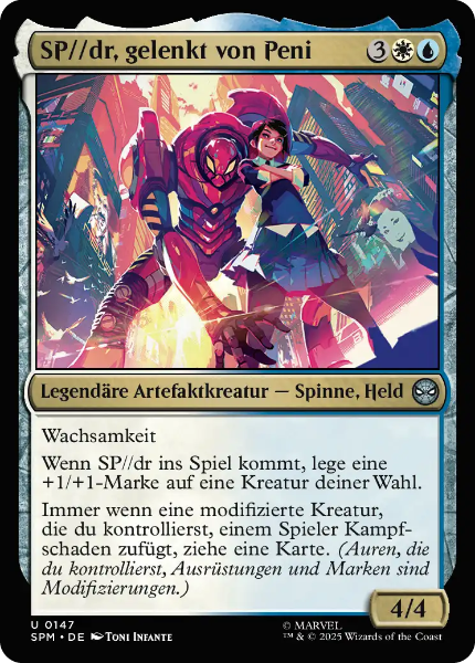 Sammelkarten MTG SP//dr, gelenkt von Peni SPM #147