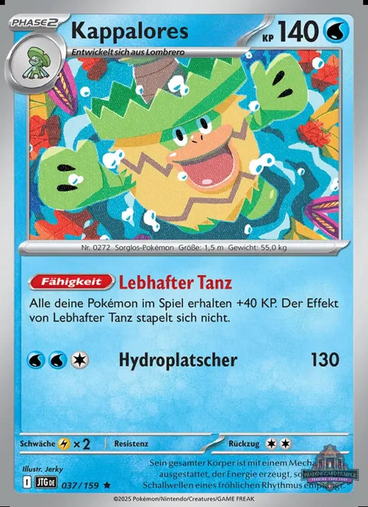 Sammelkarten Pokemon Kappalores 037/159 Holo