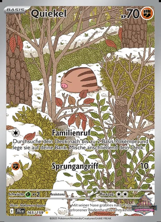 Sammelkarten Pokemon Quiekel 165/159 