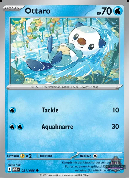 Sammelkarten Pokemon Ottaro 021/086