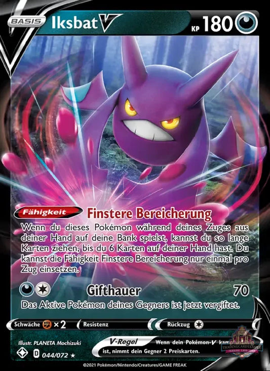 Sammelkarten Pokemon Iksbat v 044/072