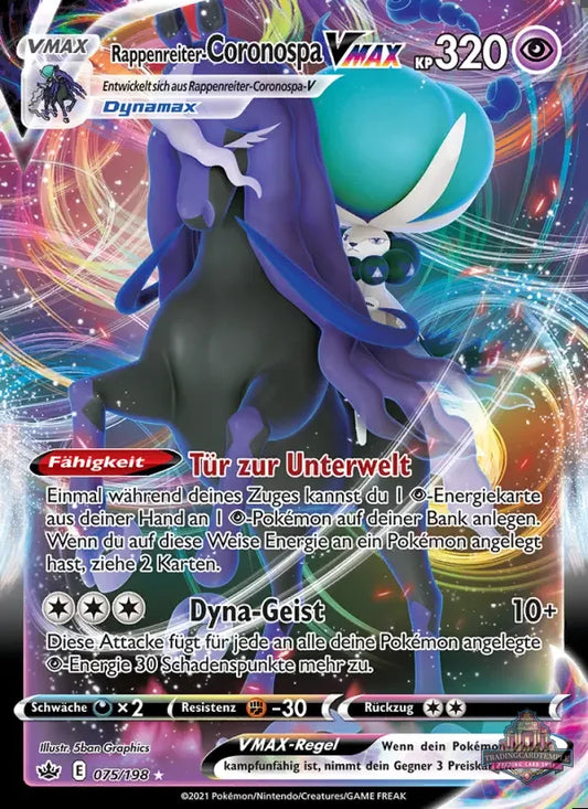 Sammelkarten Pokemon Rappnreiter-Voronospa vmax 