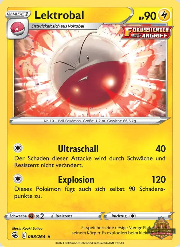 Sammelkarten Pokemon Lektrobal 088/264 Holo