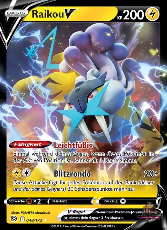 Sammelkarten Pokemon Raikou v 048/172