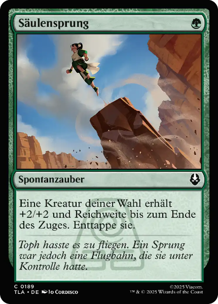 Sammellkarten MTG Säulensprung TLA 189