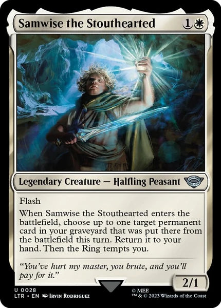 Sammelkarten MTG Samwise the Stouthearted LTR #28 (ENG)