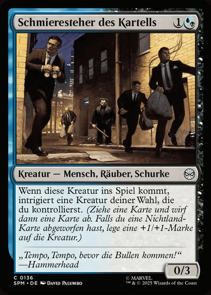 Sammelkarten MTG Schmieresteher des Kartells SPM #136 (DEU)