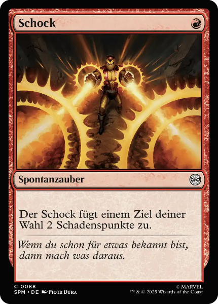 Sammelkarten MTG Schock SPM #88