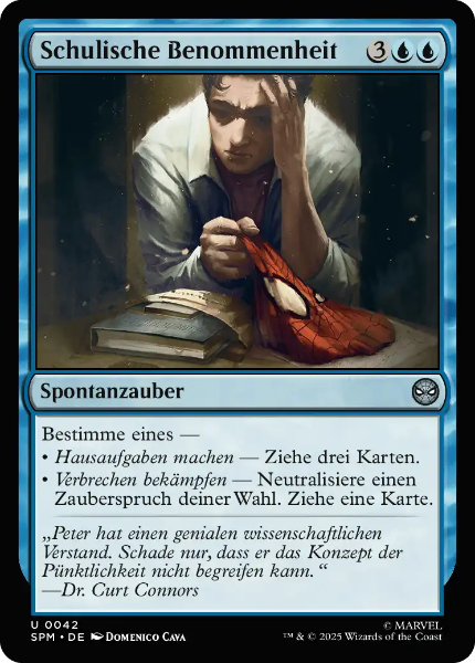 Sammelkarten MTG Schulische Benommenheit SPM #42